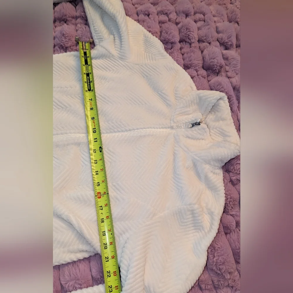 Free2B Butter Fleece Full-Zip Jacket, Creamy White, L NWOT - Picture 10 of 12